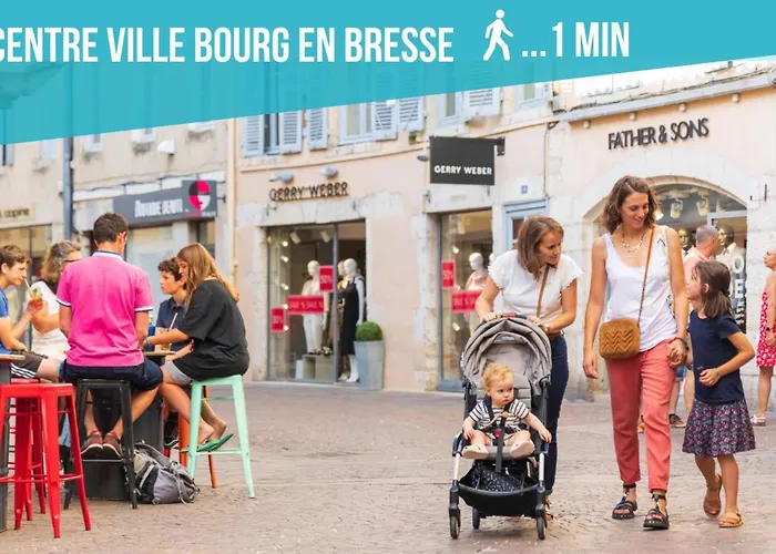 L\'Escale - Topdestination-Bourg - Centre Ville - Classe 3 Etoiles